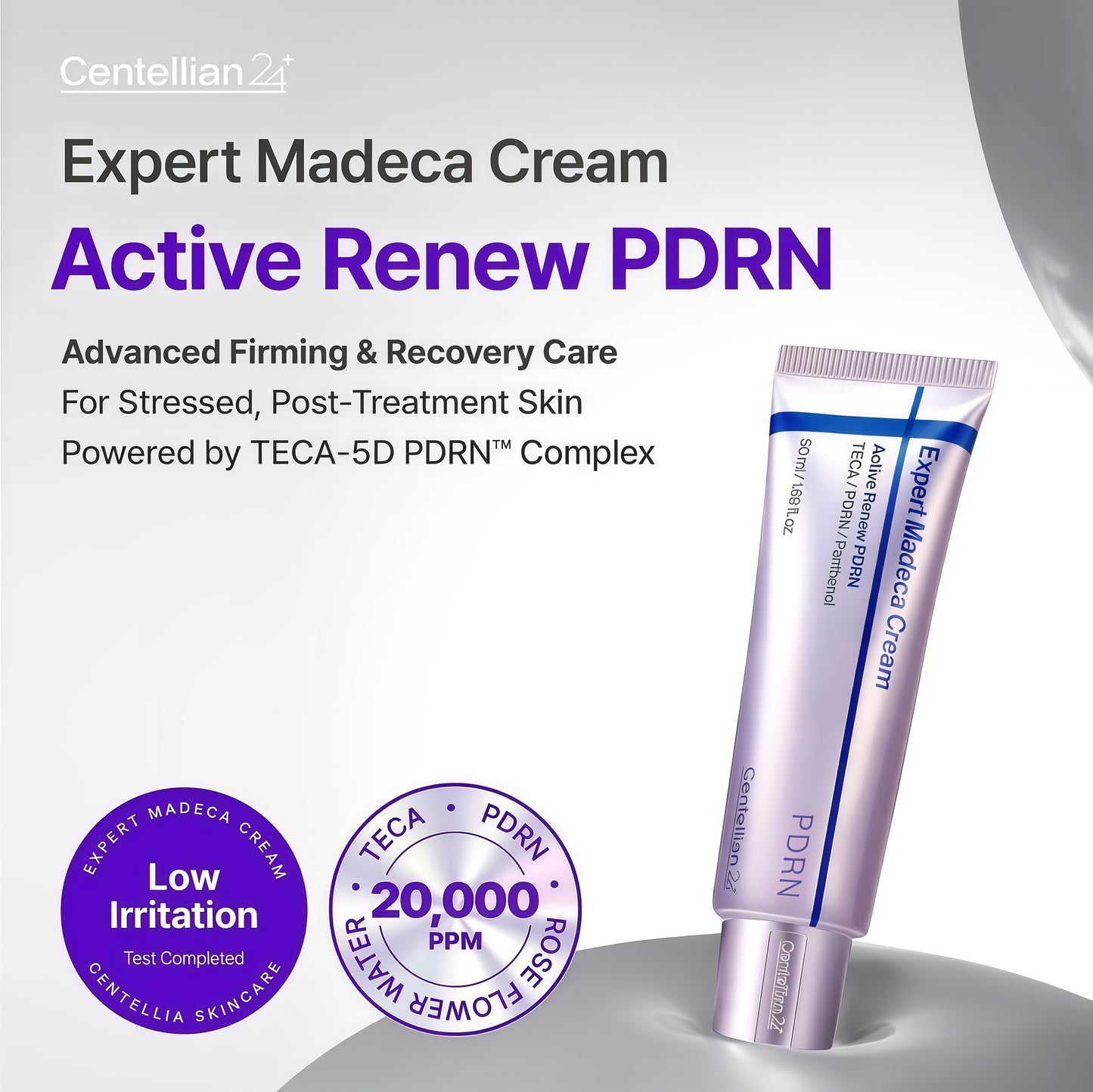 CENTELLIAN 24 Expert Madeca Cream Active Renew PDRN, TECA, Firming