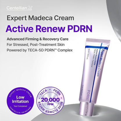 CENTELLIAN 24 Expert Madeca Cream Active Renew PDRN, TECA, Firming