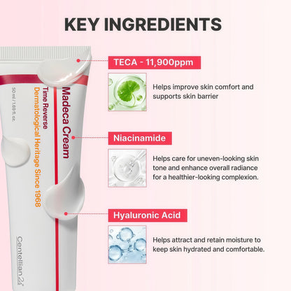 CENTELLIAN 24 Madeca Cream Time Reverse, TECA Anti-Aging Moisturizer