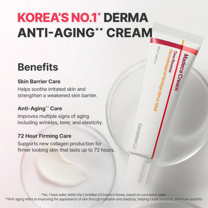 CENTELLIAN 24 Madeca Cream Time Reverse, TECA Anti-Aging Moisturizer